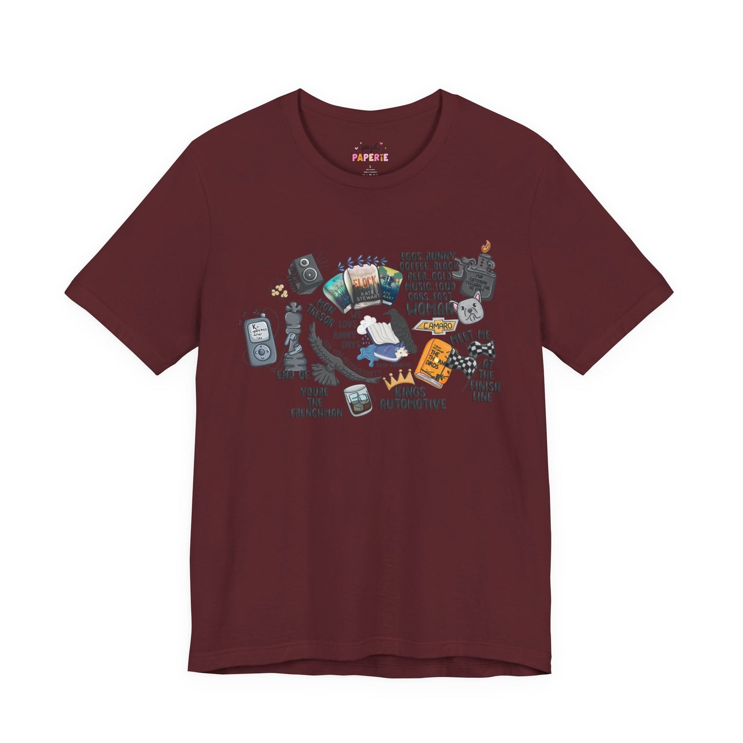 Triple Falls Shirt | Graphic Tee | Bookish Merch |
