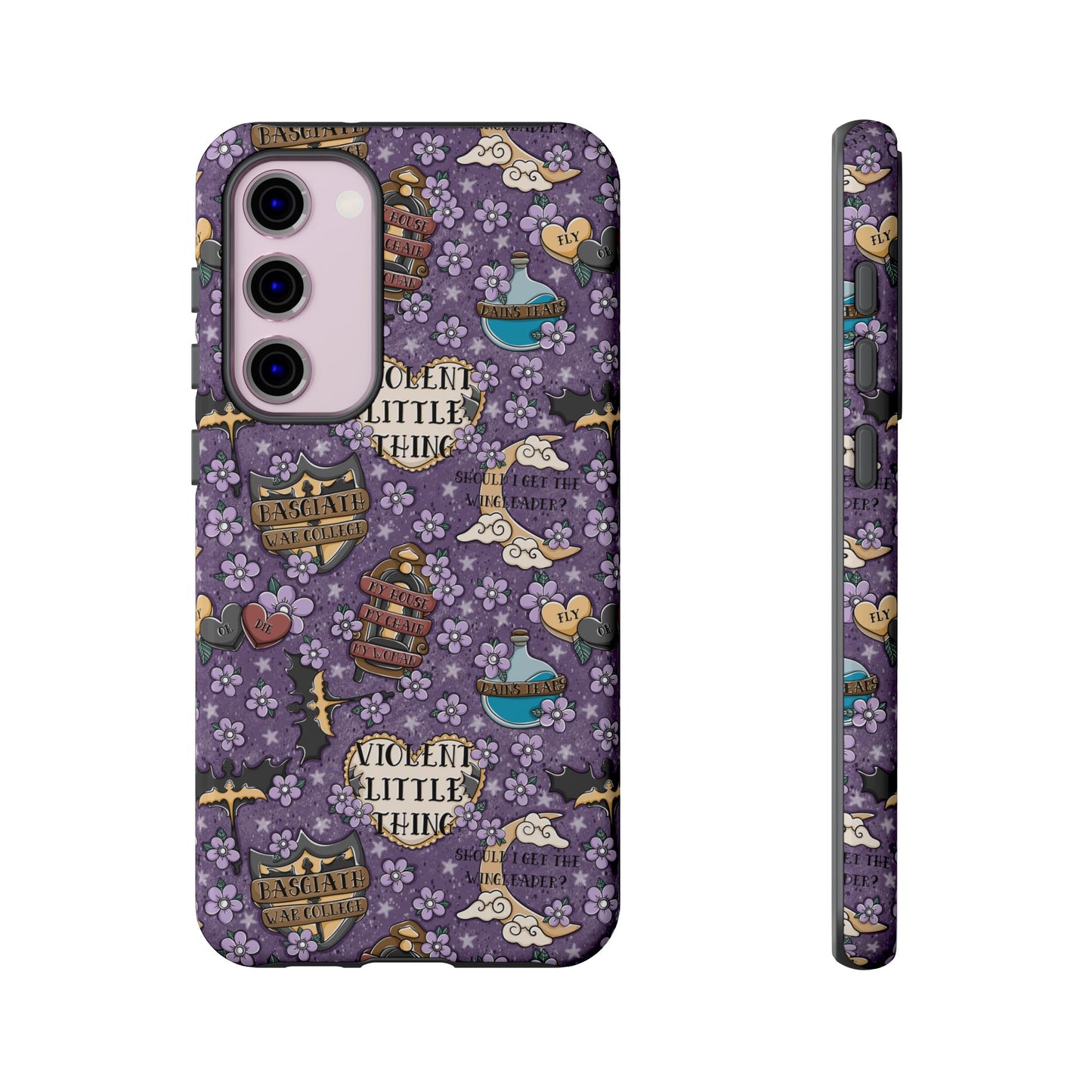 Violent Little Thing Tough Phone Case | Shockproof | Samsung Case | Google Case | Bookish