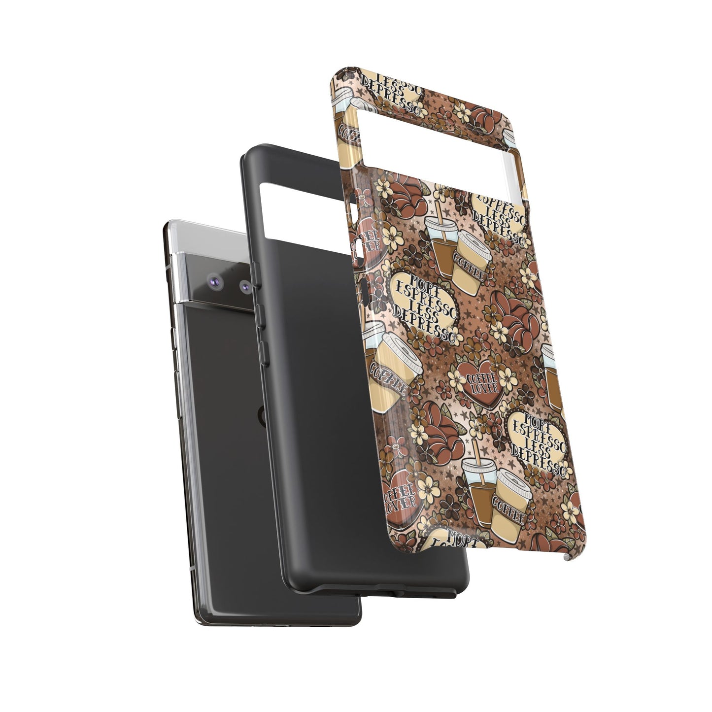 Coffee Lover Tough Phone Case | Shockproof | Samsung Case | Google Case | Iced Coffee