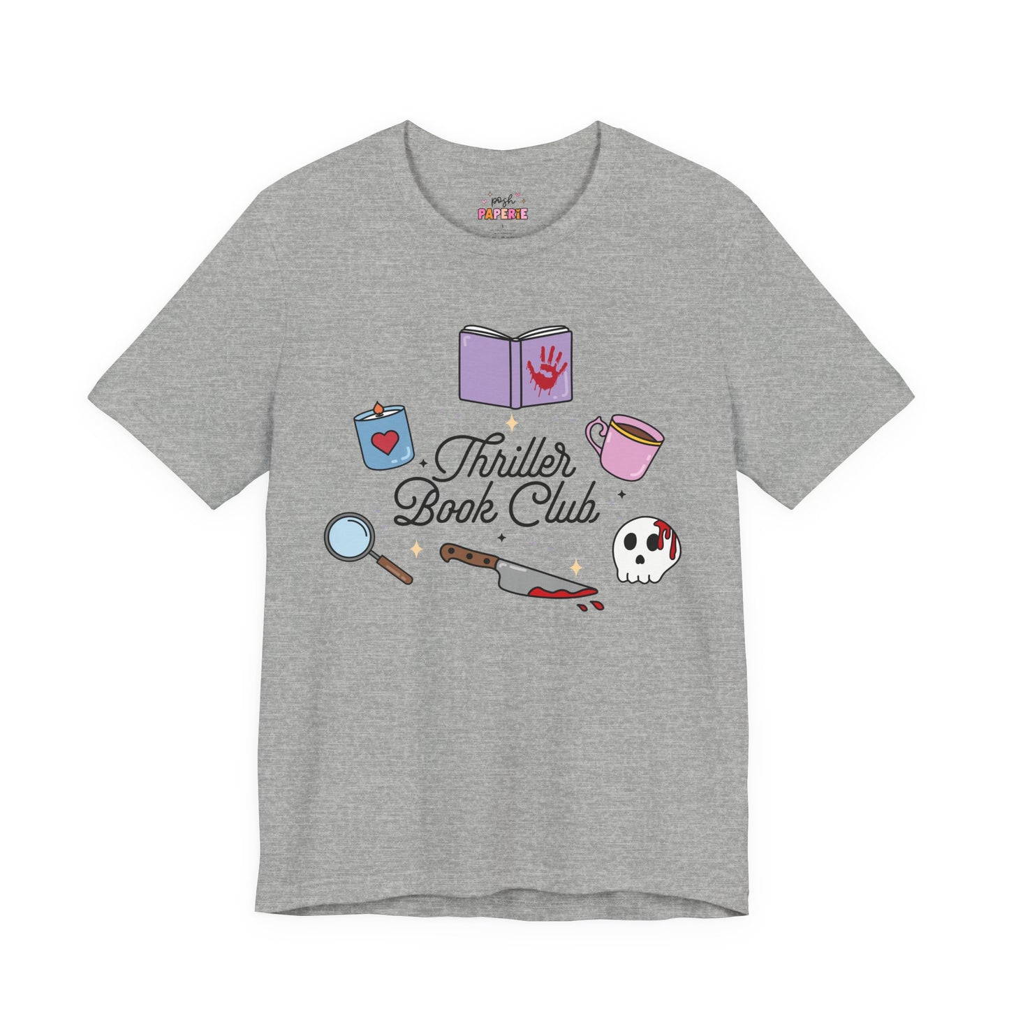 Thriller Book Club Shirt | Graphic Tee | Bookish Merch |