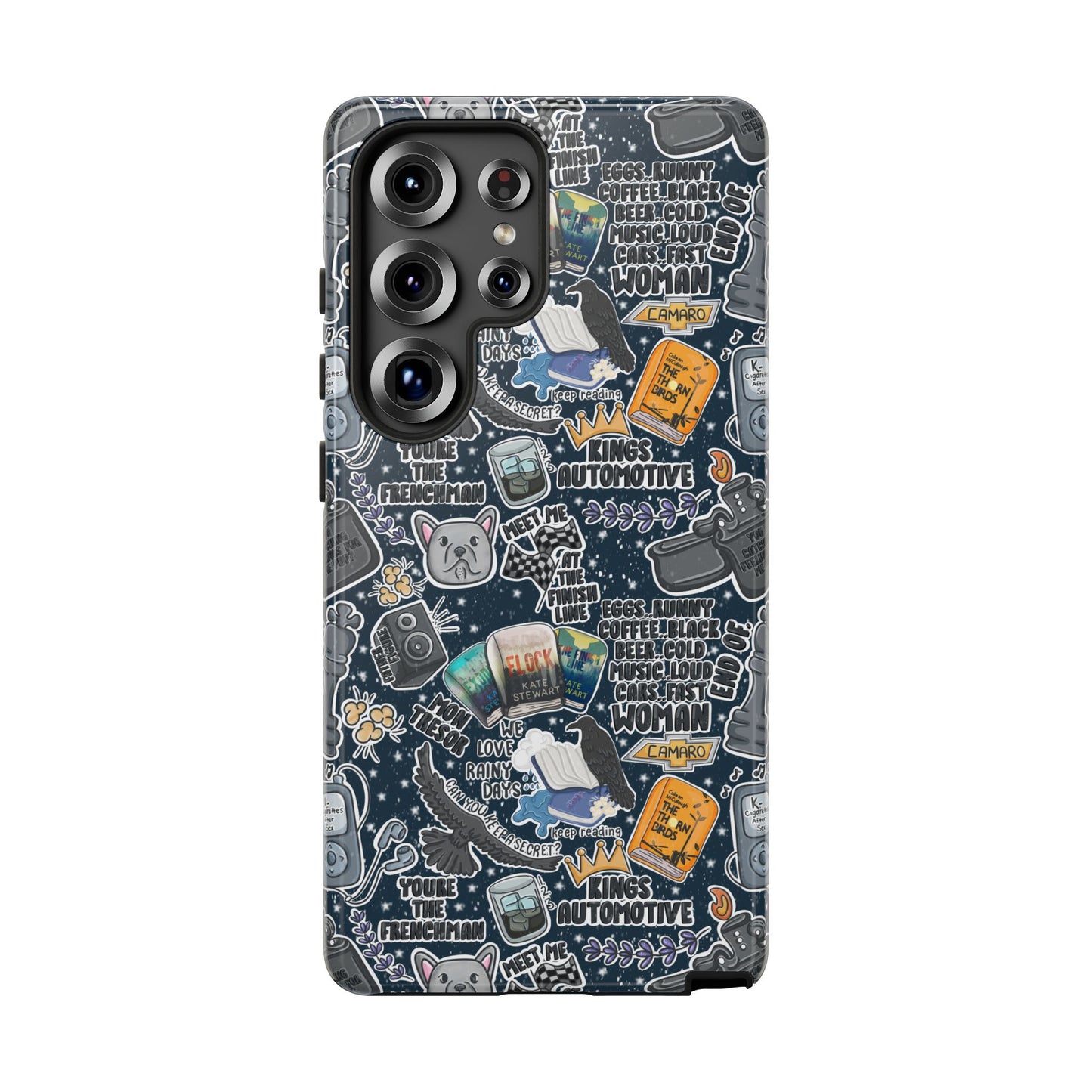Triple Falls Tough Phone Case | Shockproof | Samsung Case | Google Case | Bookish