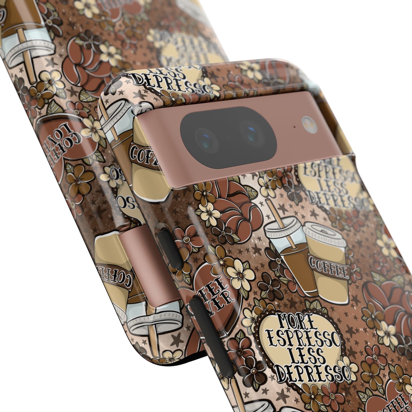 Coffee Lover Tough Phone Case | Shockproof | Samsung Case | Google Case | Iced Coffee