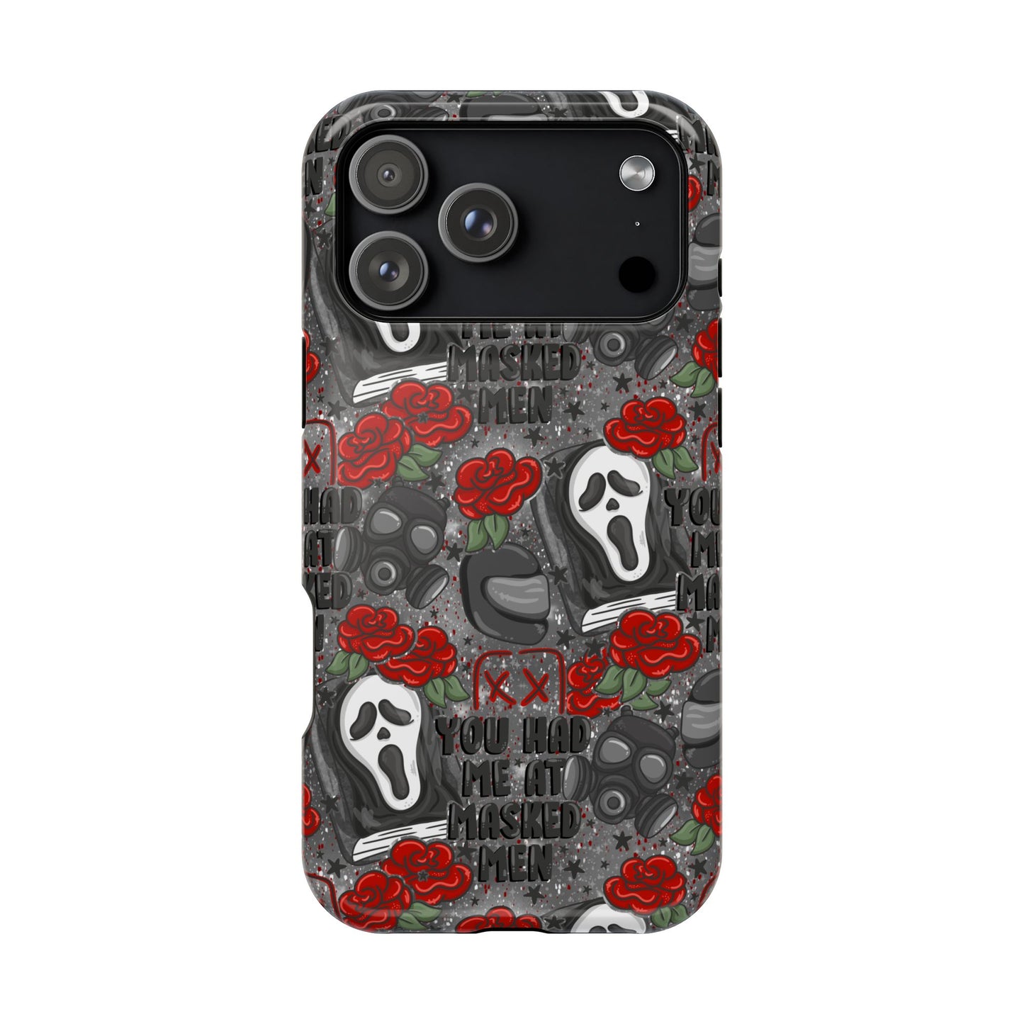You Had Me At Masked Men MagSafe Tough Phone Case | Shockproof | iPhone Case | Bookish Phone Case |