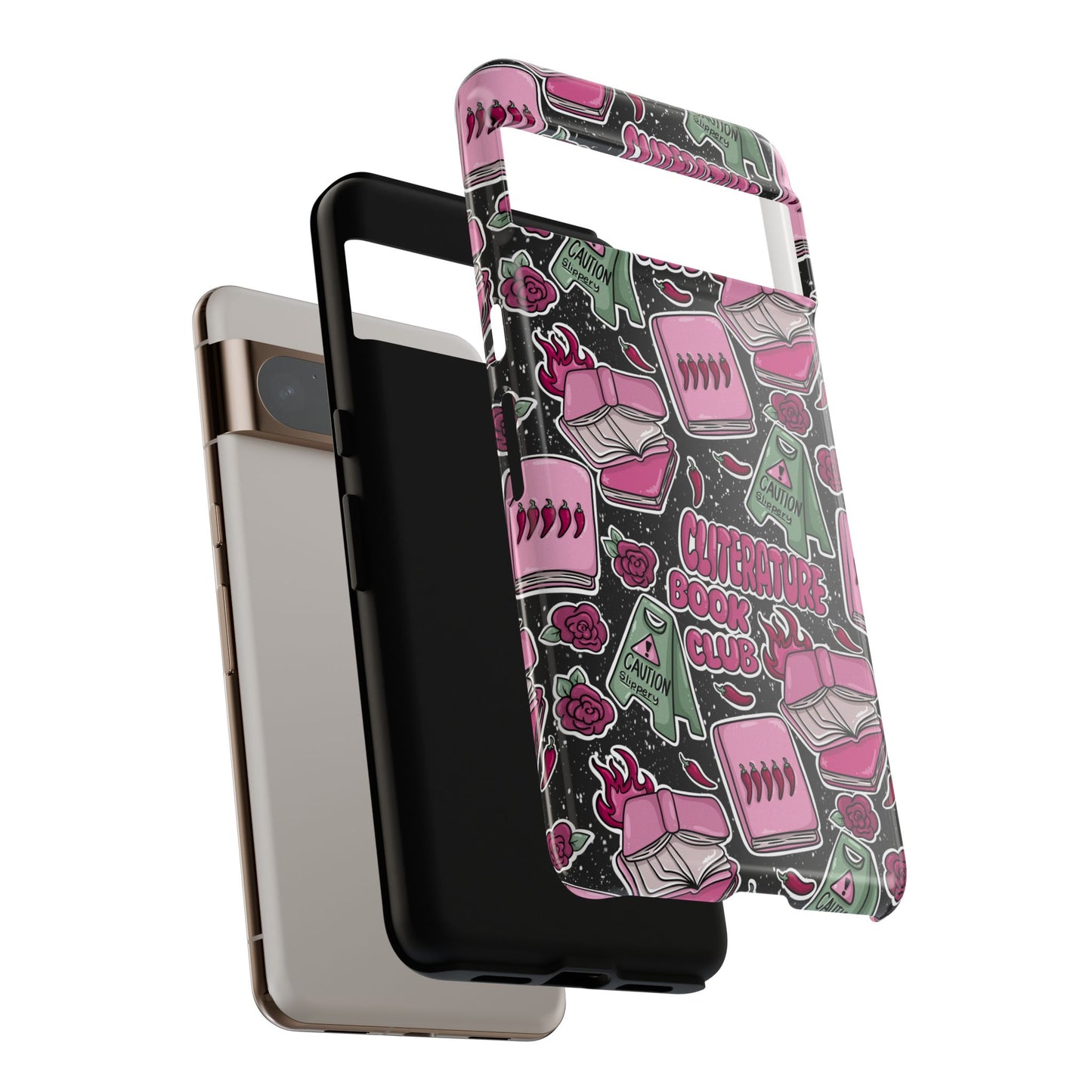 Cliterature Book Club Tough Phone Case | Shockproof | Samsung Case | Google Case | Bookish