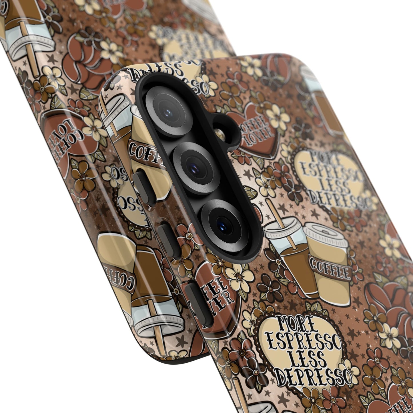 Coffee Lover Tough Phone Case | Shockproof | Samsung Case | Google Case | Iced Coffee