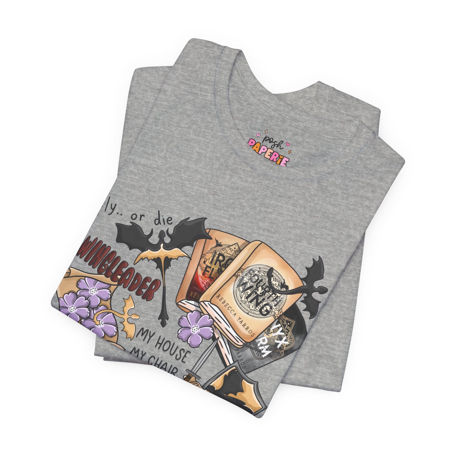 Fourth Wing Shirt | Graphic Tee | Bookish Merch |