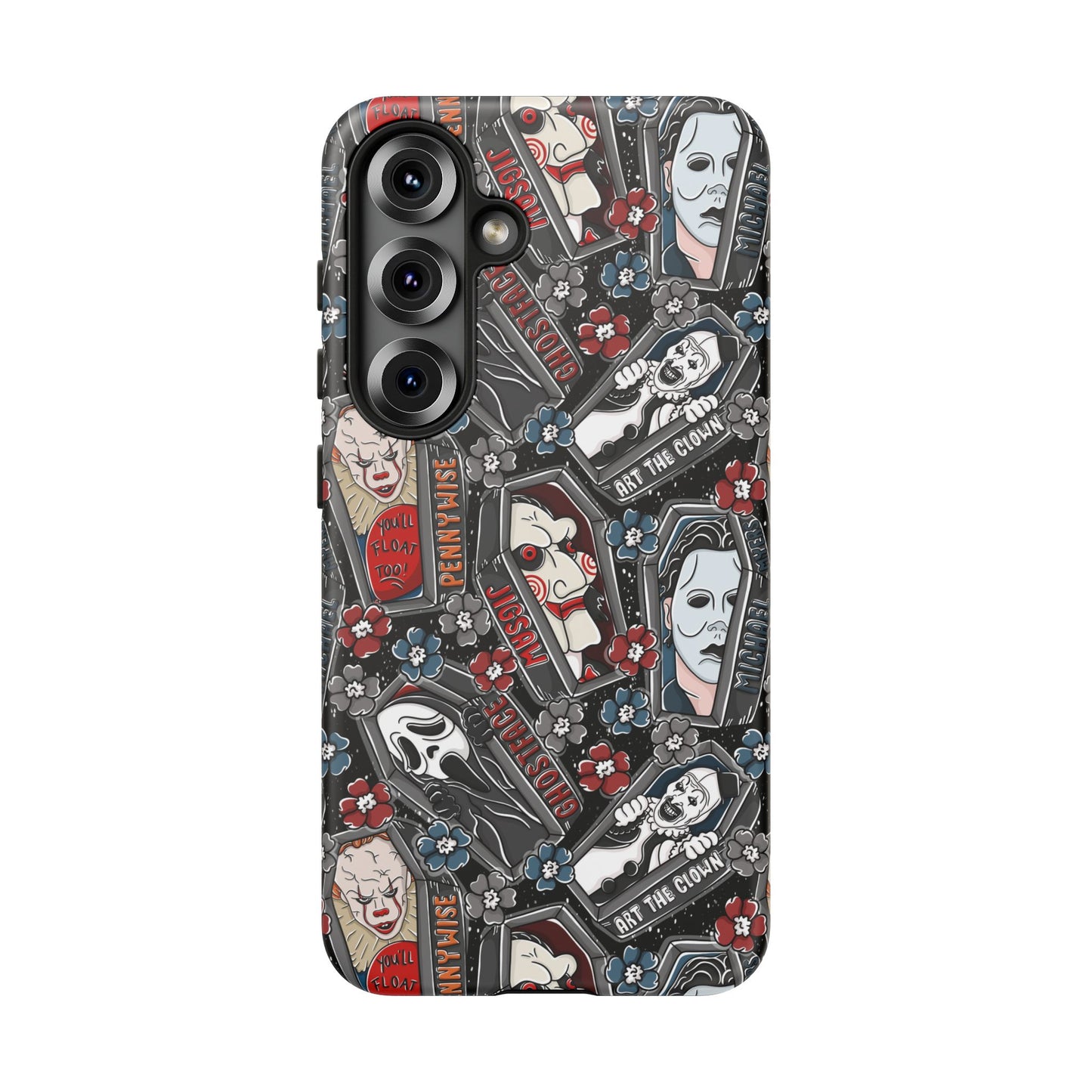 Serial Killers Tough Phone Case | Shockproof | Samsung Case | Google Case | Bookish