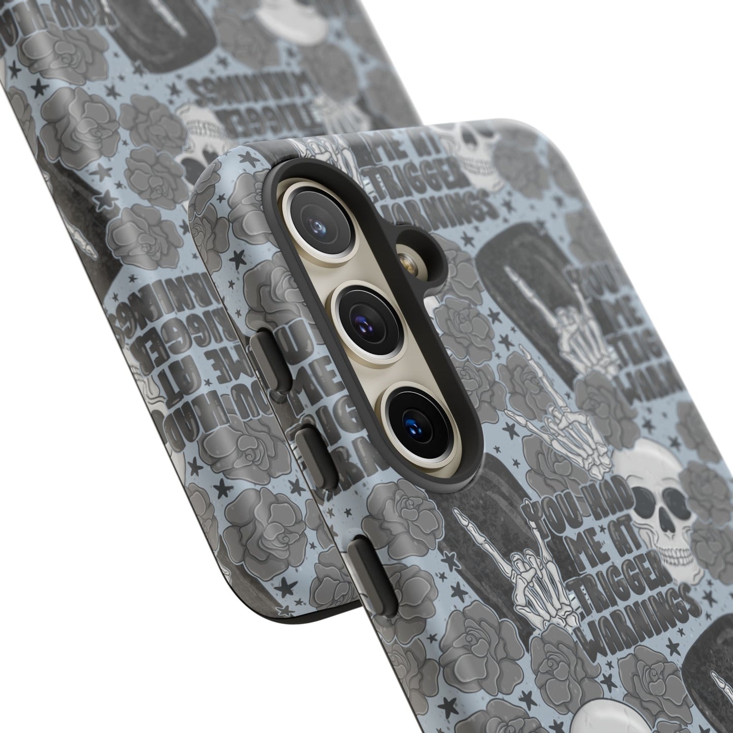 Trigger Warning Tough Phone Case | Shockproof | Samsung Case | Google Case | Bookish