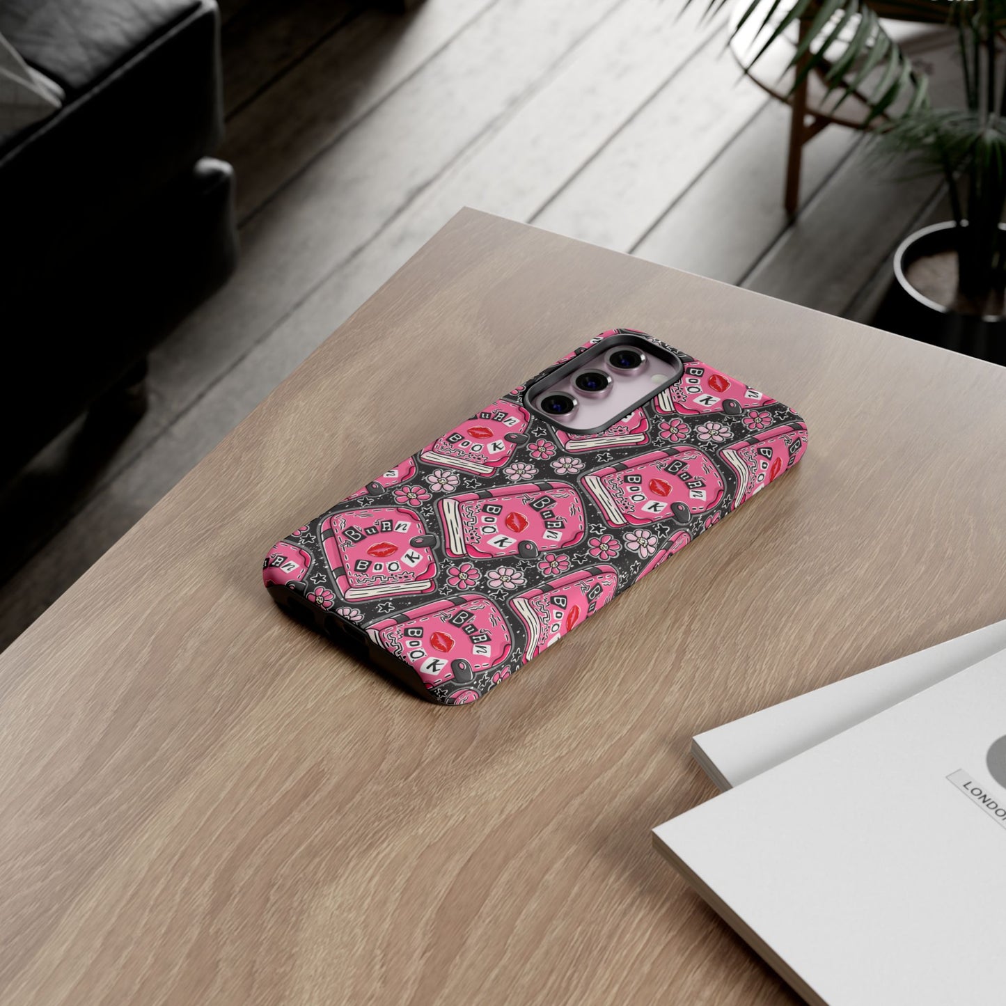Burn Book Tough Phone Case | Shockproof | Samsung Case | Google Case | Bookish