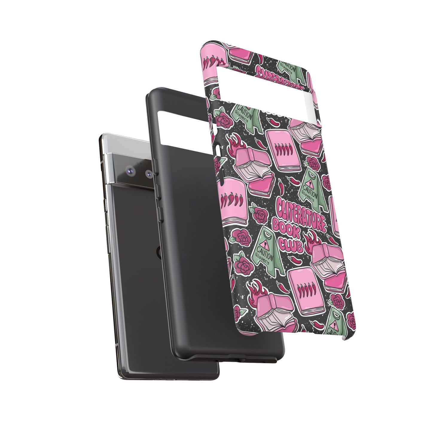 Cliterature Book Club Tough Phone Case | Shockproof | Samsung Case | Google Case | Bookish