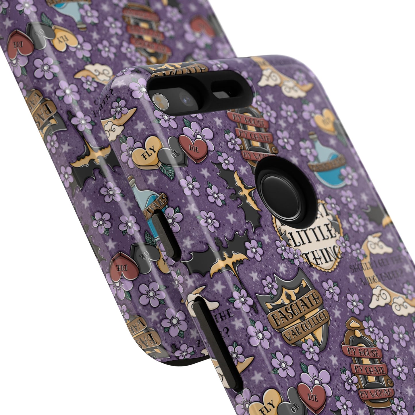 Violent Little Thing Tough Phone Case | Shockproof | Samsung Case | Google Case | Bookish