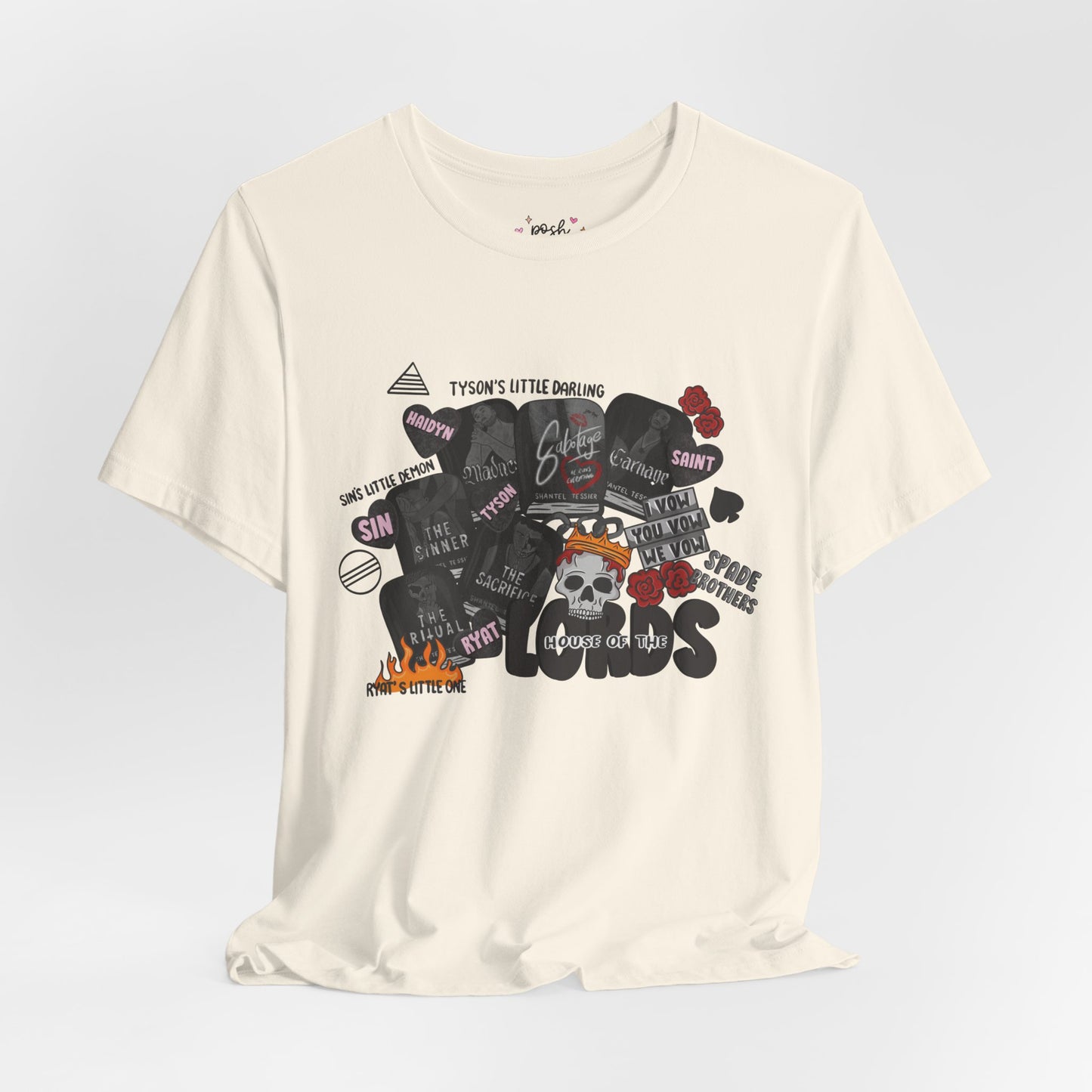 The LORDS Series T-Shirt | Graphic Tee | Bookish Merch |