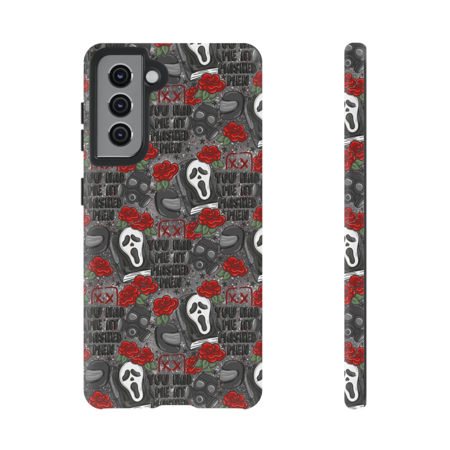 Masked Men Tough Phone Case | Shockproof | Samsung Case | Google Case | Bookish