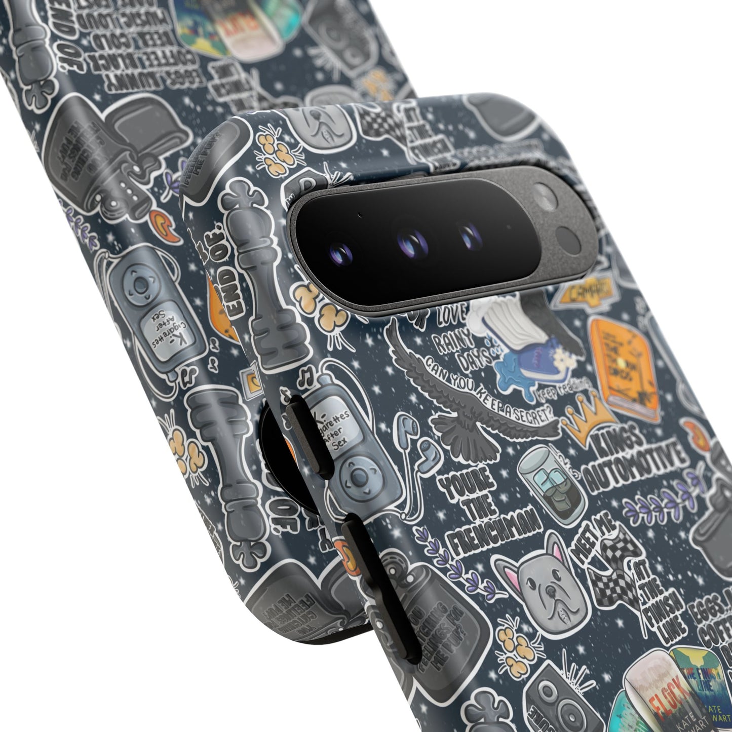 Triple Falls Tough Phone Case | Shockproof | Samsung Case | Google Case | Bookish