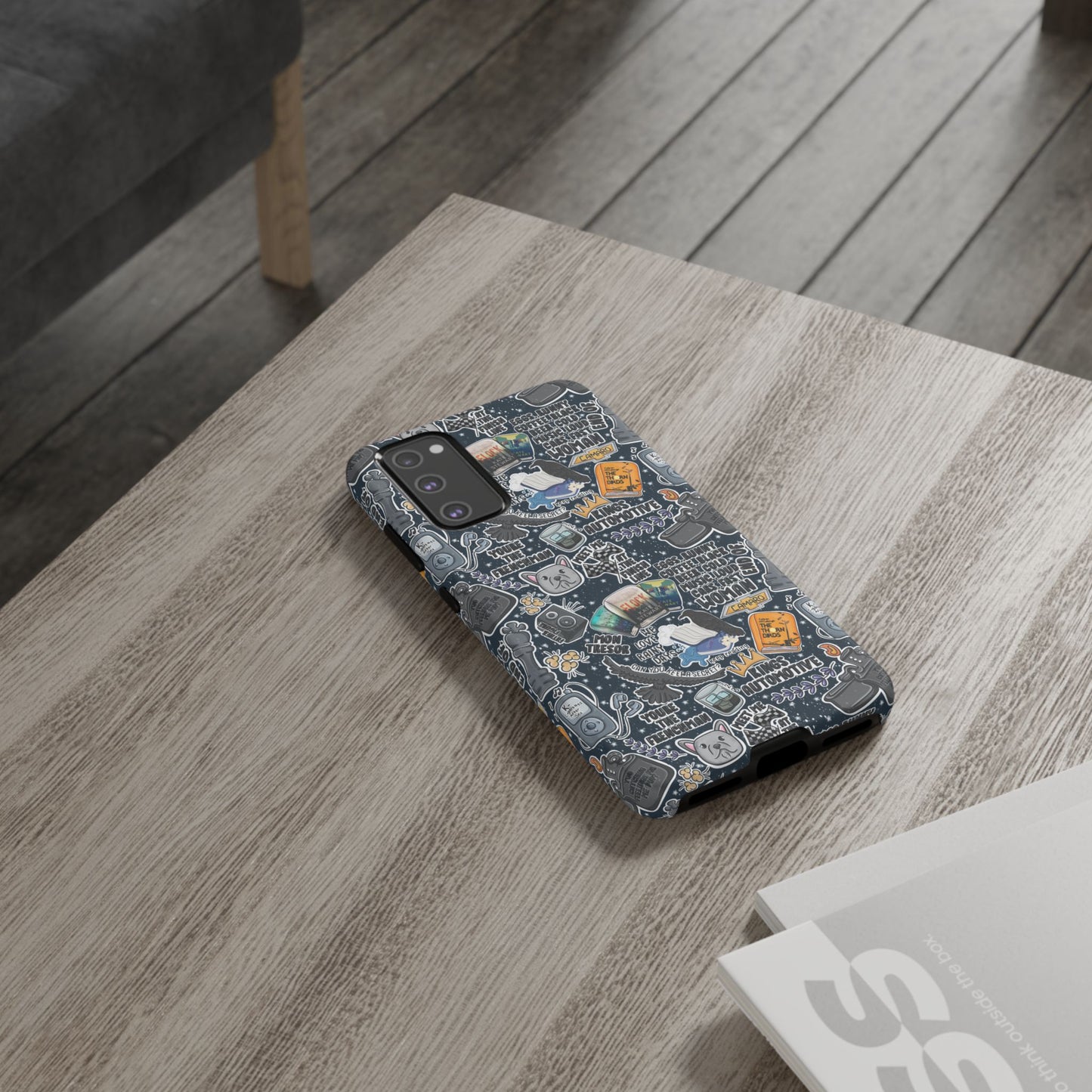 Triple Falls Tough Phone Case | Shockproof | Samsung Case | Google Case | Bookish