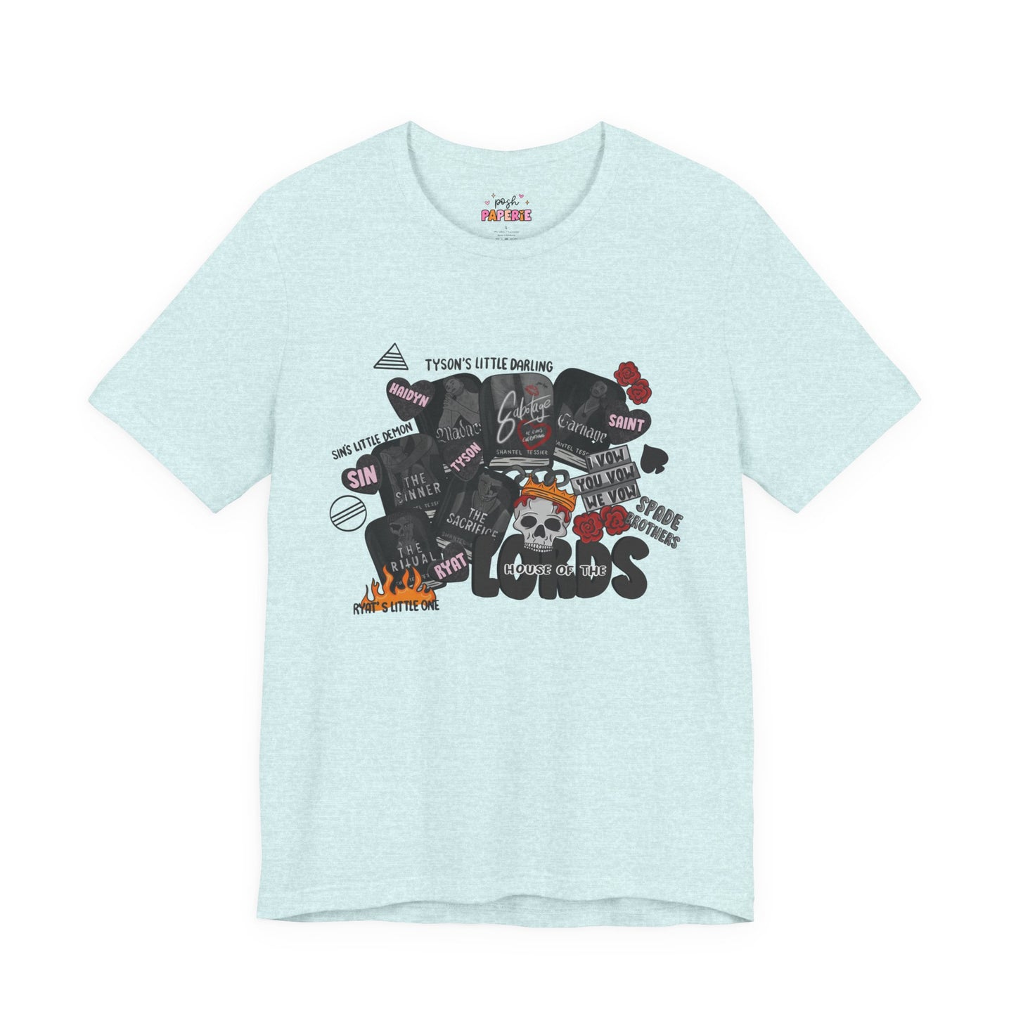 The LORDS Series T-Shirt | Graphic Tee | Bookish Merch |