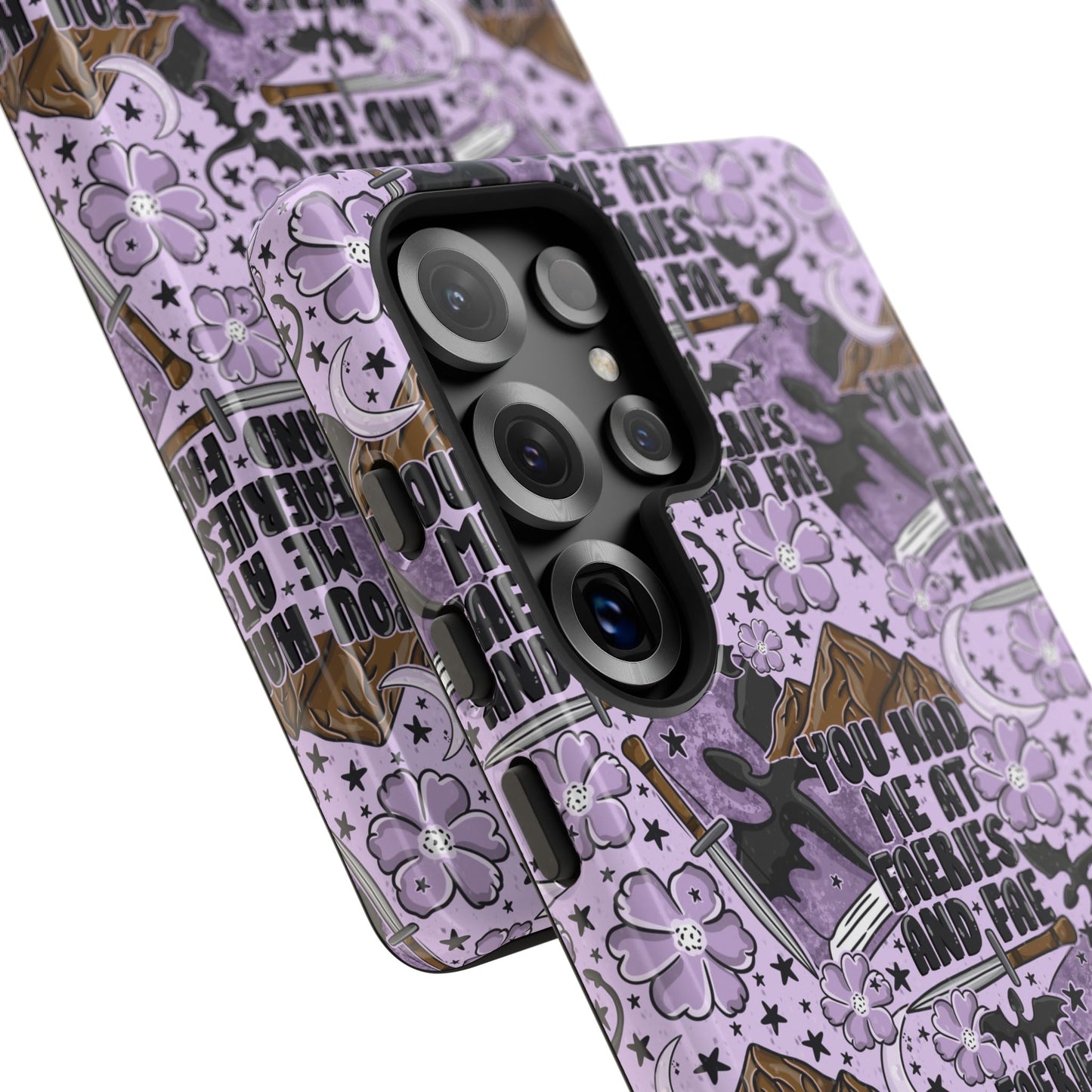 You Had Me At Faeries & Fae Tough Phone Case | Shockproof | Samsung Case | Google Case | Bookish