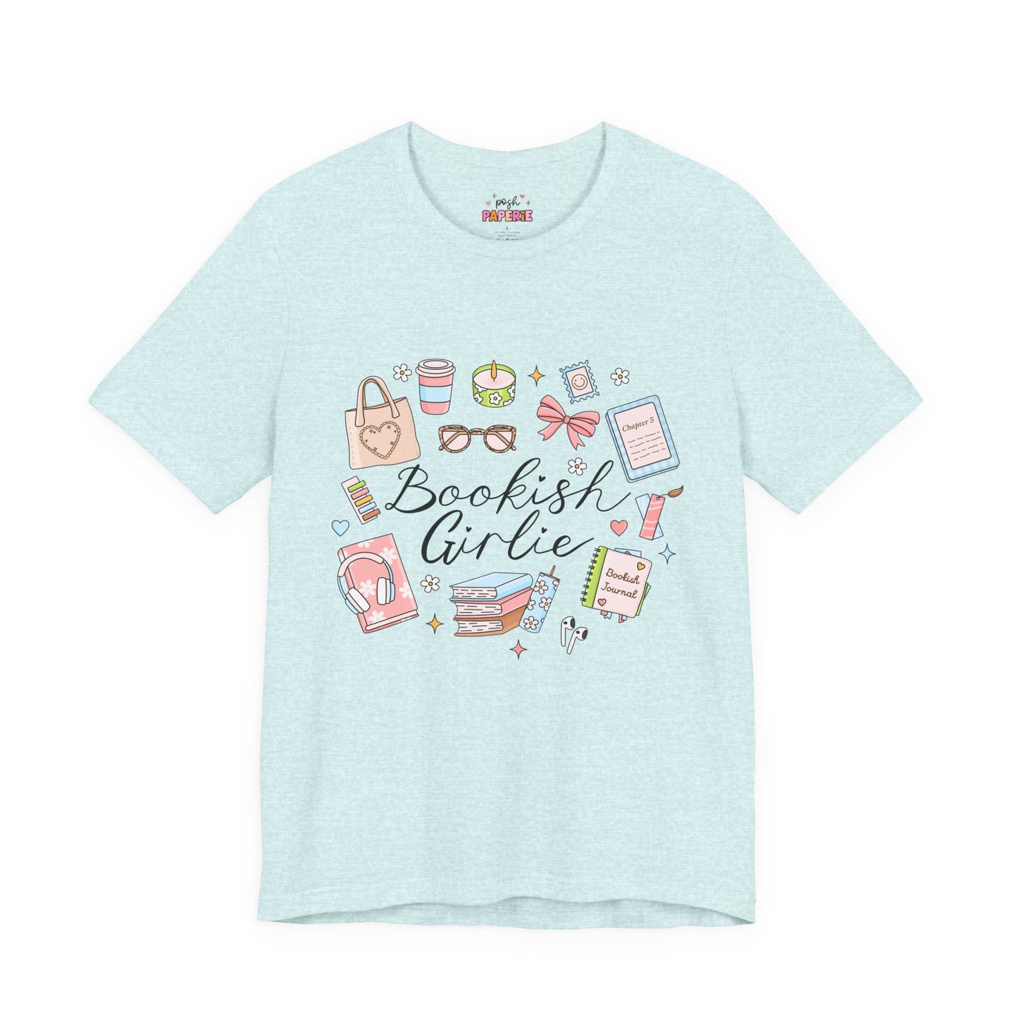 Bookish Girlie Shirt | Graphic Tee | Bookish Merch |