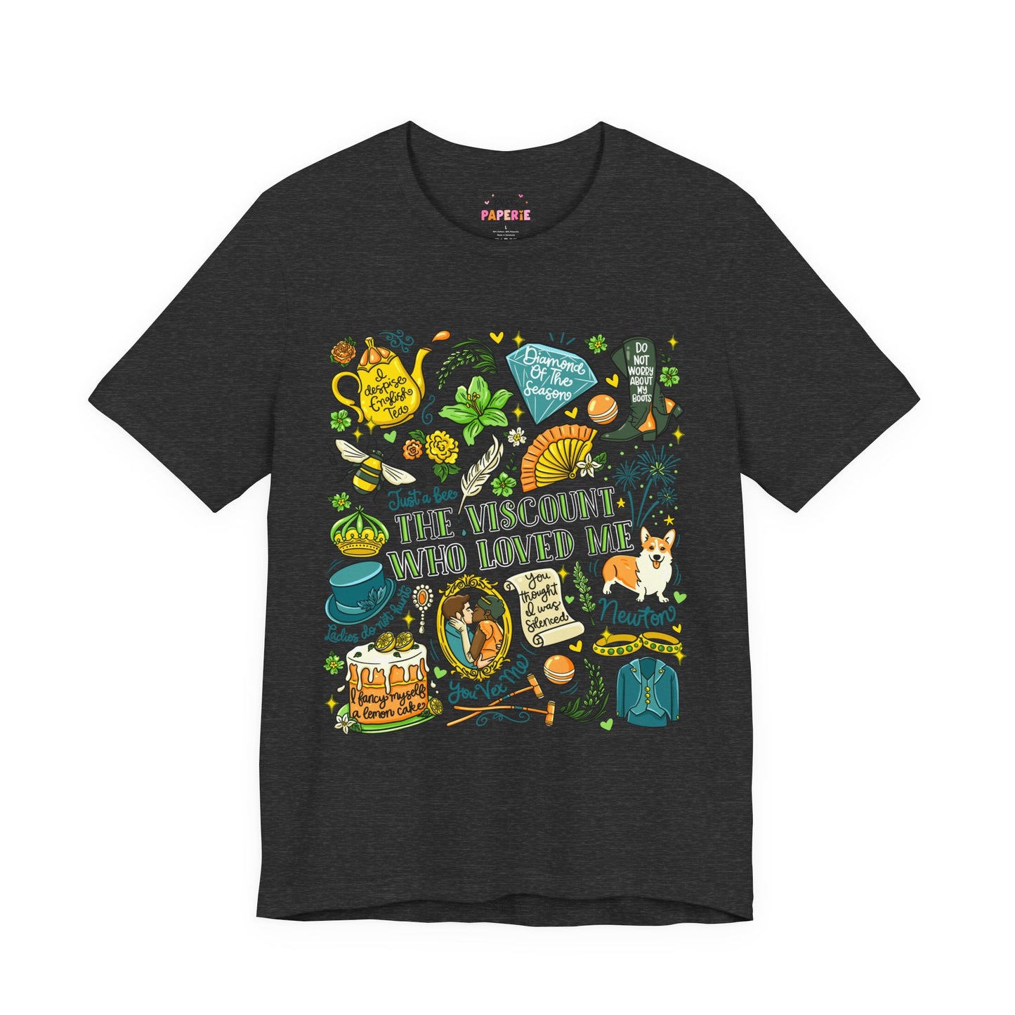 The Viscount Who Loved Me T-Shirt | Graphic Tee | Bookish Merch |