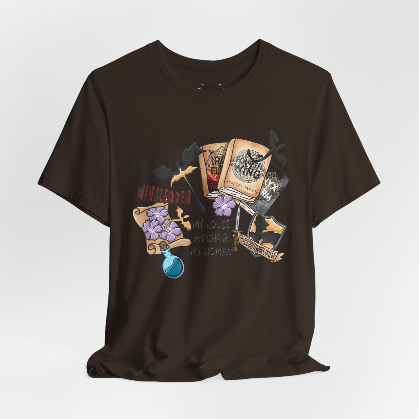Fourth Wing Shirt | Graphic Tee | Bookish Merch |