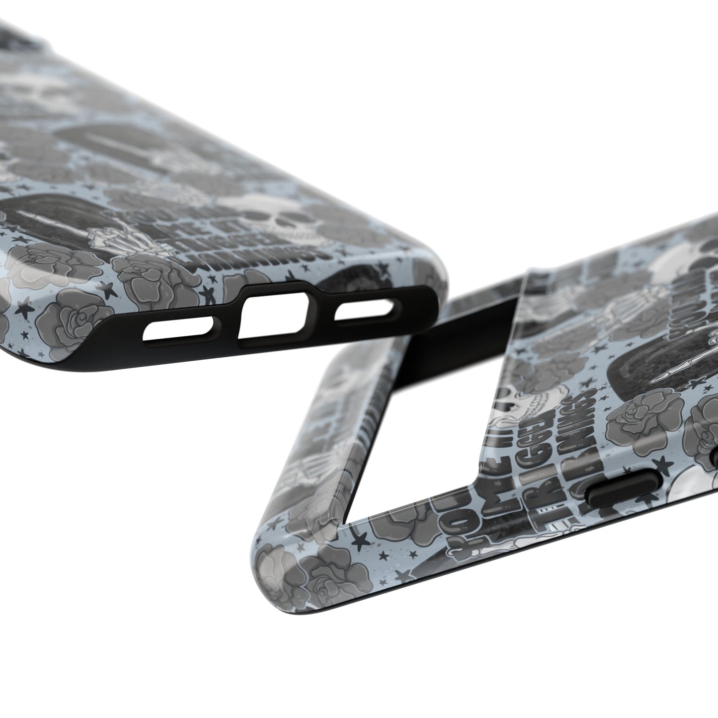 Trigger Warning Tough Phone Case | Shockproof | Samsung Case | Google Case | Bookish