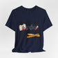 Reading Because Murder Is Frowned Upon Shirt | Graphic Tee | Bookish Merch |