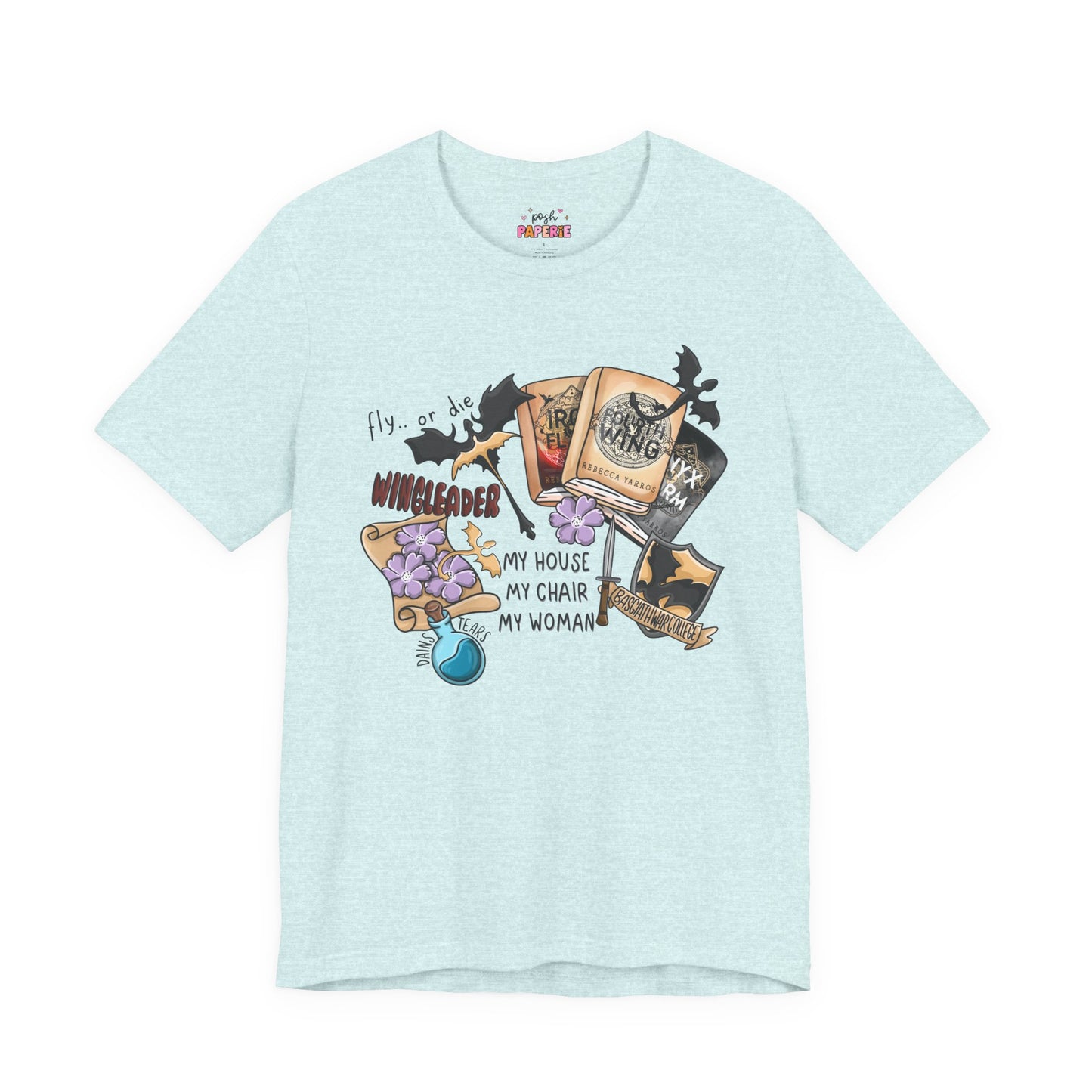 Fourth Wing Shirt | Graphic Tee | Bookish Merch |