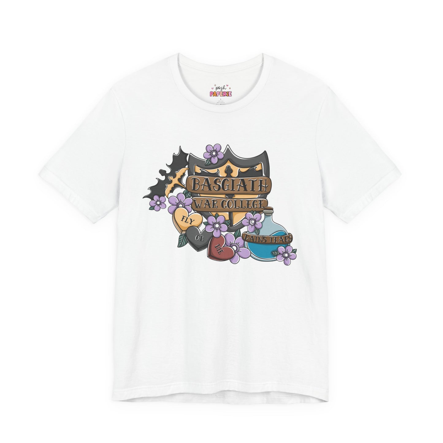 Basgiath War College Shirt | Graphic Tee | Bookish Merch |
