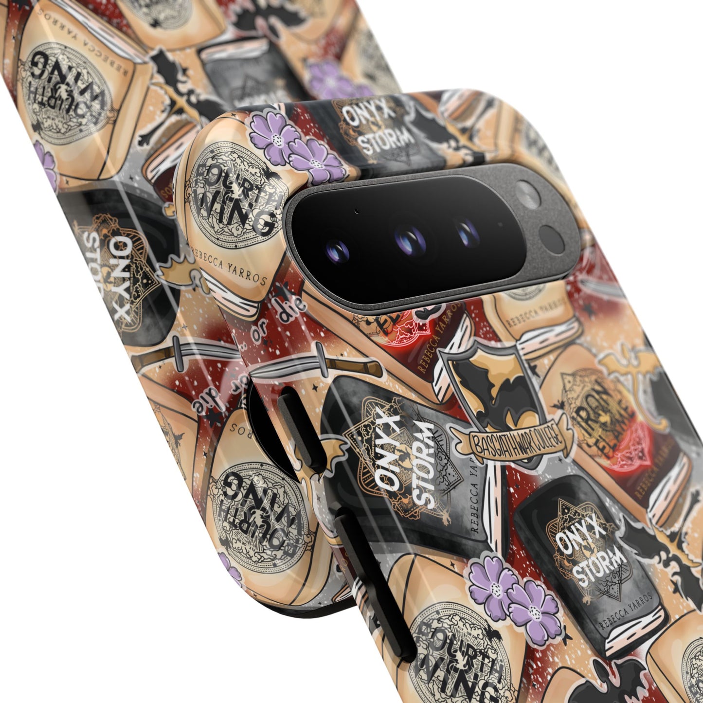 Fourth Wing Tough Phone Case | Shockproof | Samsung Case | Google Case | Bookish