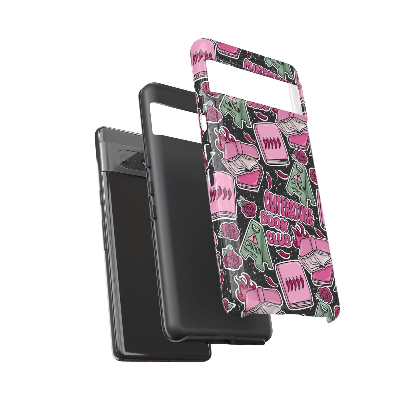 Cliterature Book Club Tough Phone Case | Shockproof | Samsung Case | Google Case | Bookish