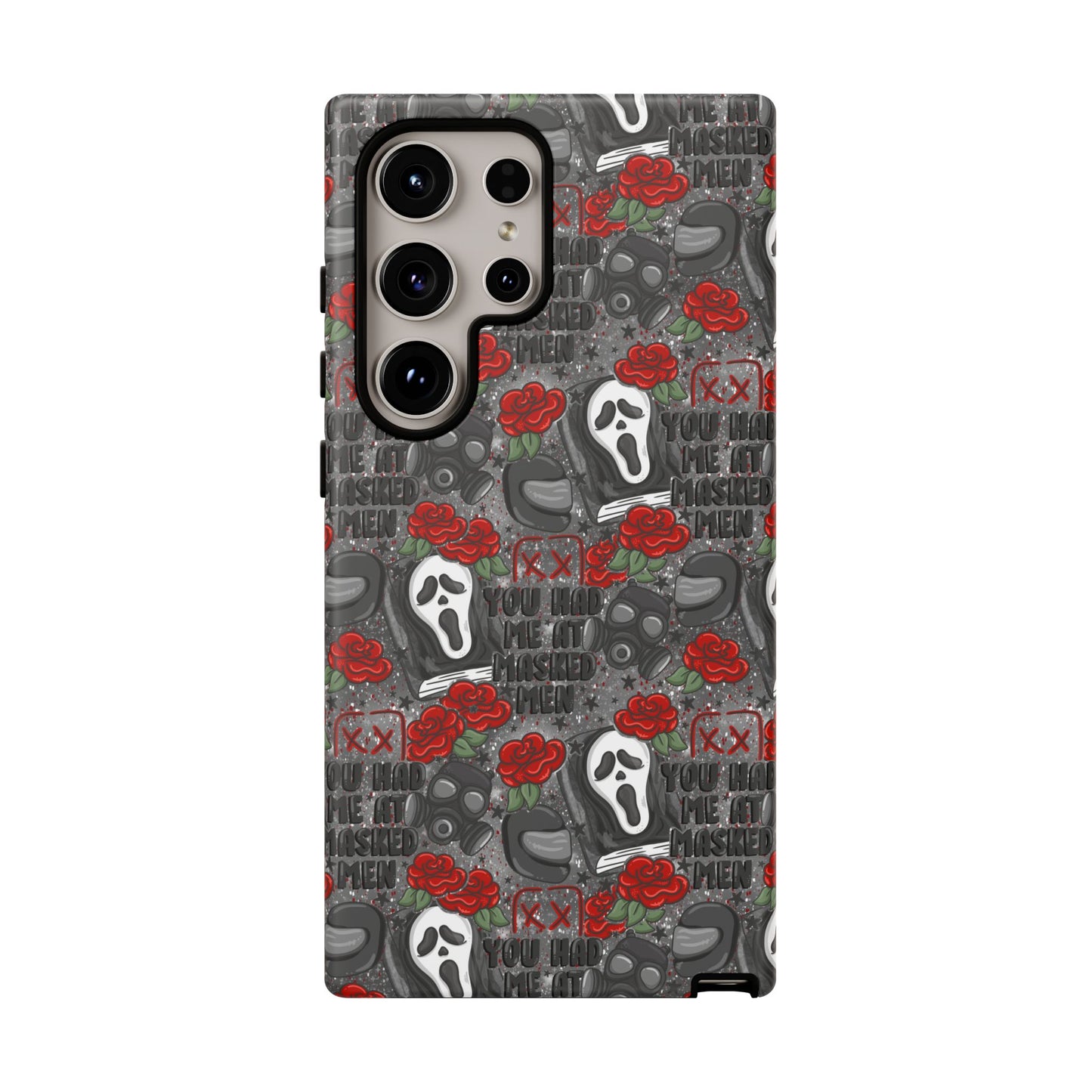 Masked Men Tough Phone Case | Shockproof | Samsung Case | Google Case | Bookish