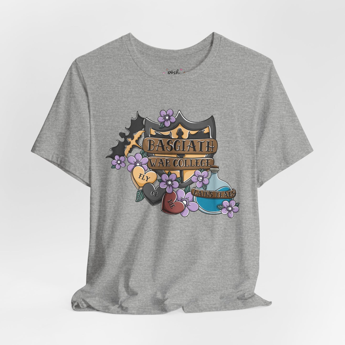 Basgiath War College Shirt | Graphic Tee | Bookish Merch |