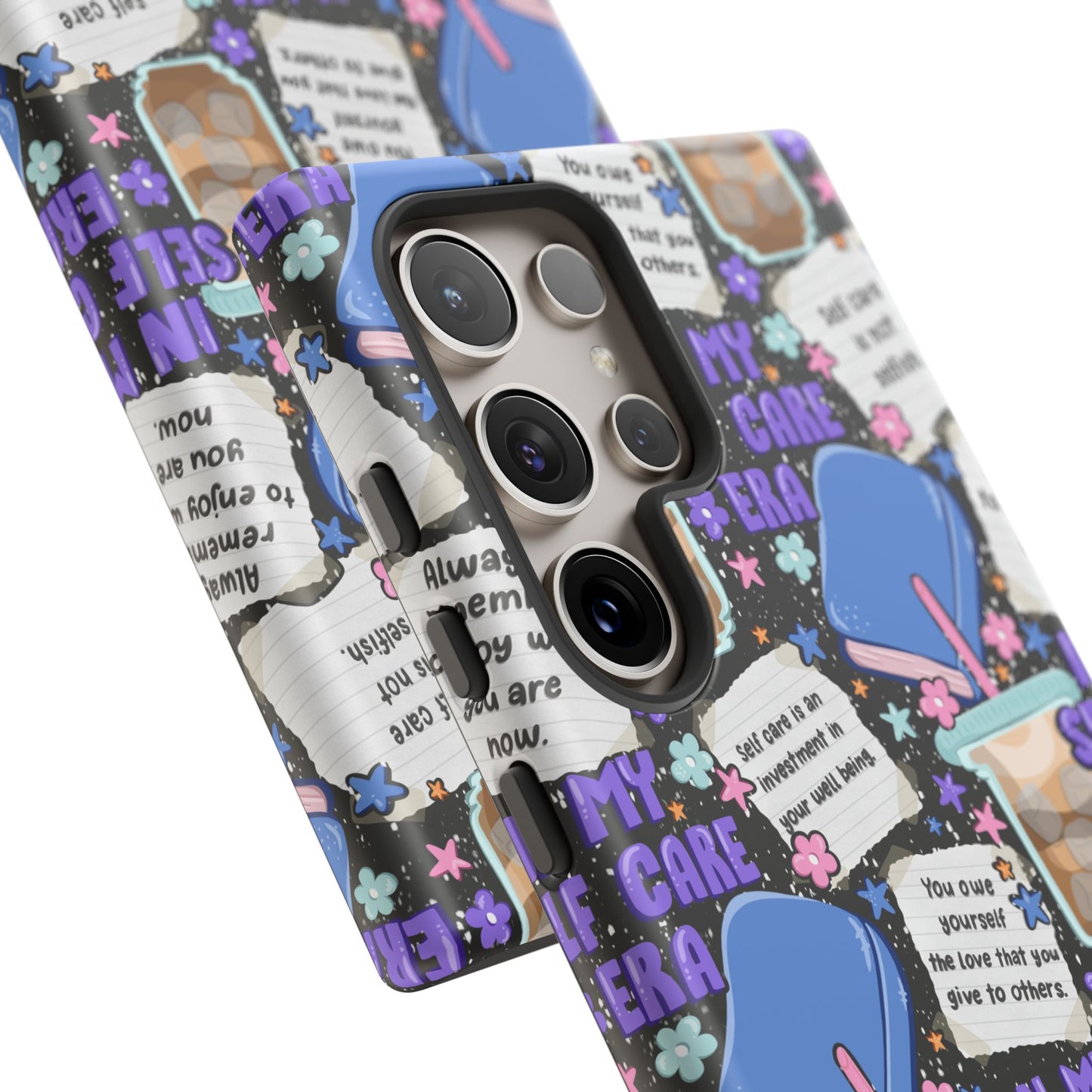 Self Care Tough Phone Case | Shockproof | Samsung Case | Google Case | Bookish