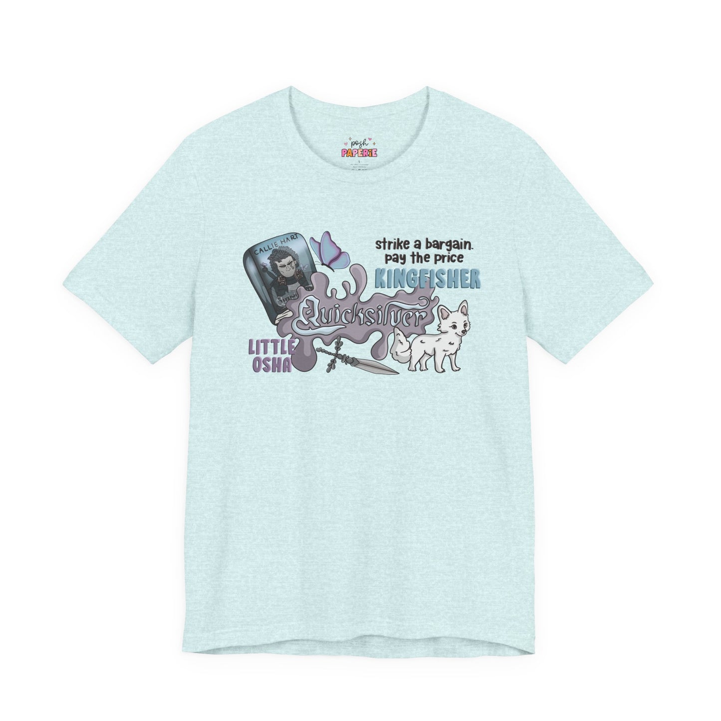 Quicksilver Shirt | Graphic Tee | Bookish Merch |