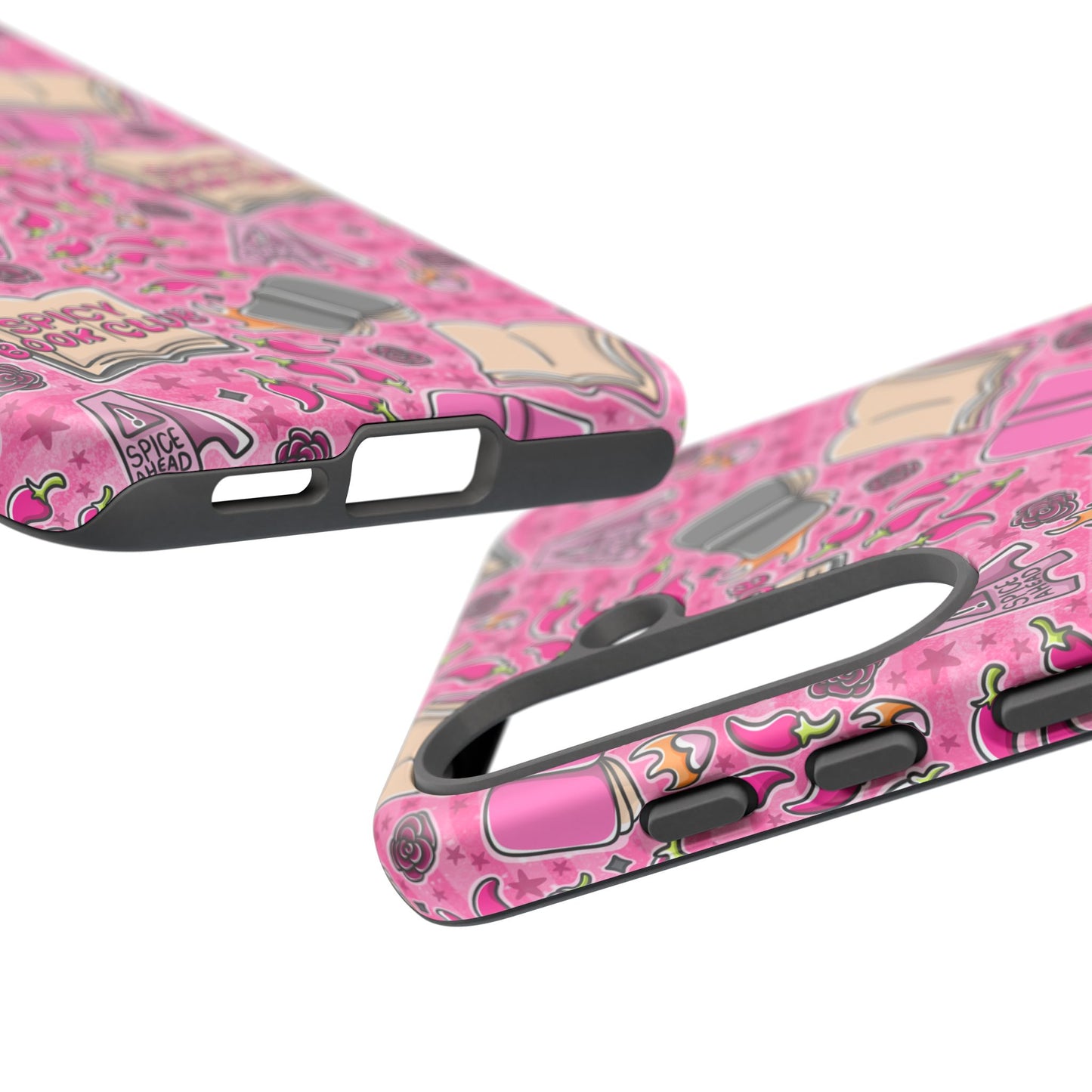 Spicy Book Club Tough Phone Case | Shockproof | Samsung Case | Google Case | Bookish
