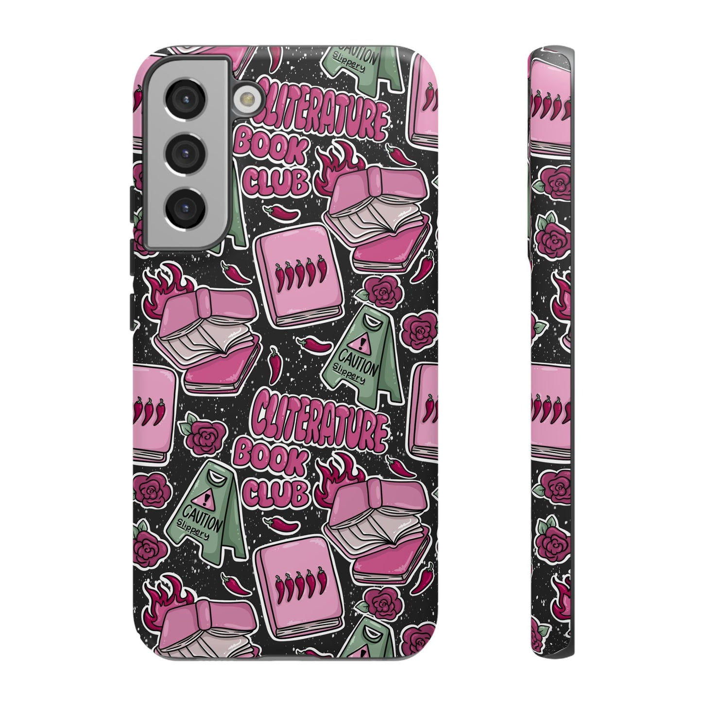 Cliterature Book Club Tough Phone Case | Shockproof | Samsung Case | Google Case | Bookish