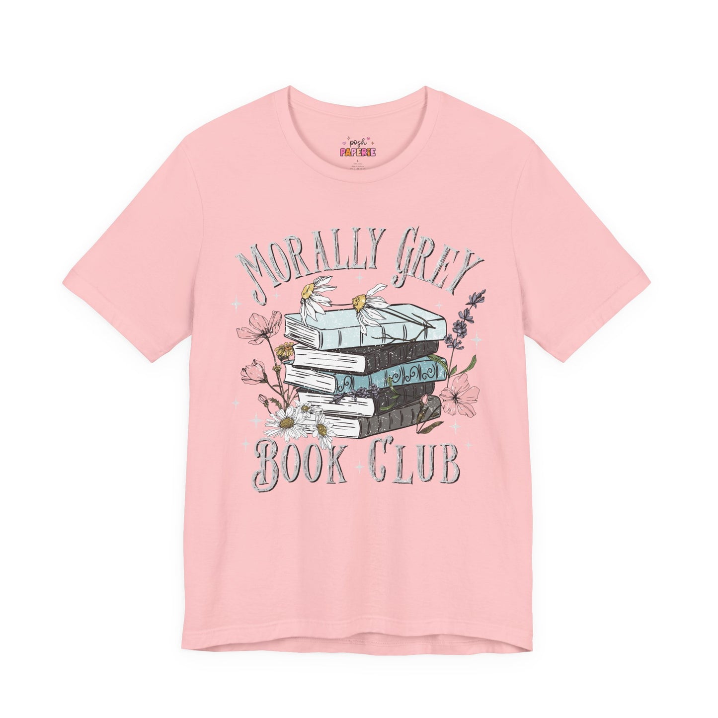 Morally Grey Book Club T-Shirt | Graphic Tee | Bookish Merch |