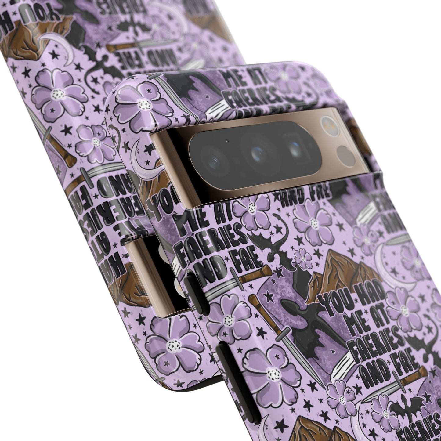 You Had Me At Faeries & Fae Tough Phone Case | Shockproof | Samsung Case | Google Case | Bookish
