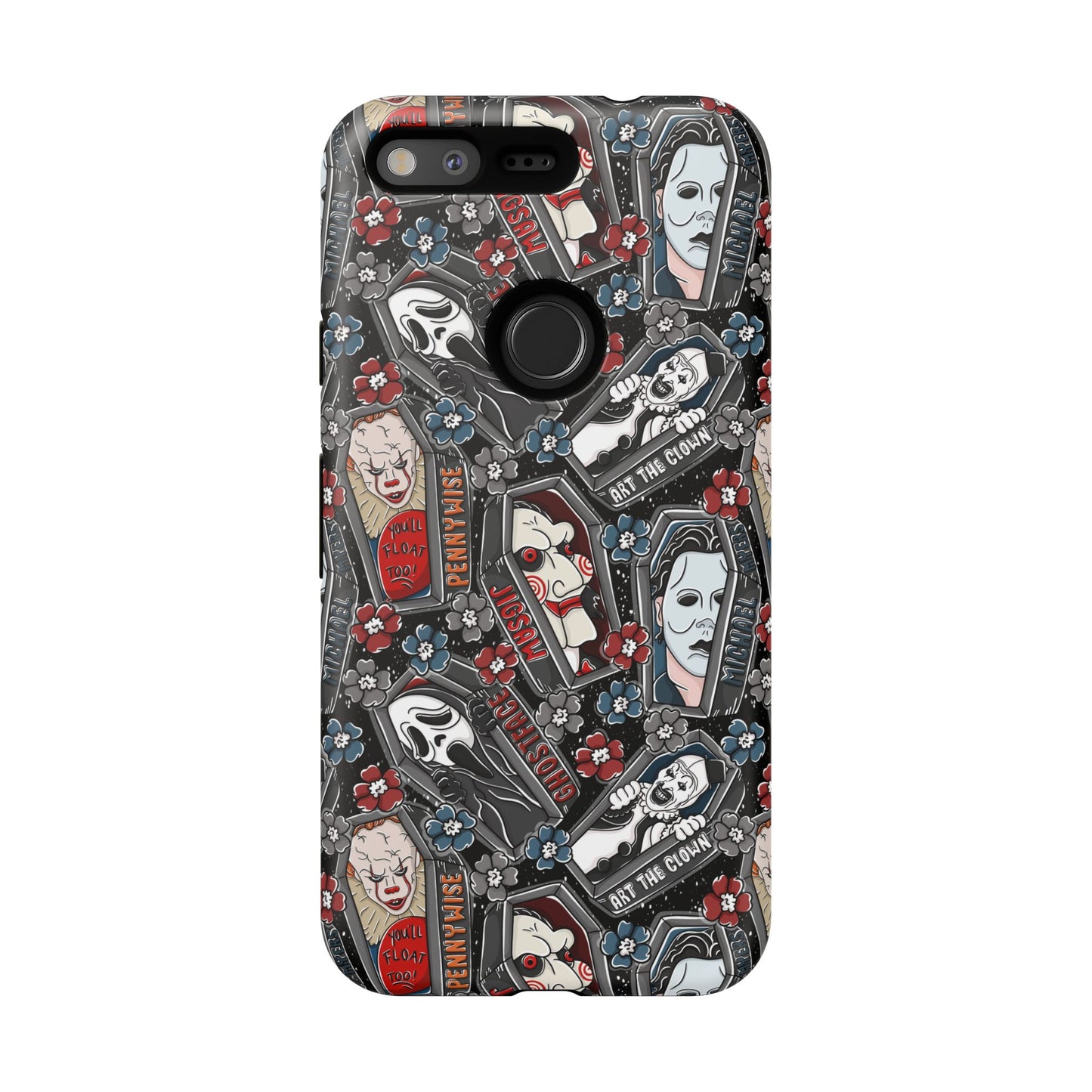 Serial Killers Tough Phone Case | Shockproof | Samsung Case | Google Case | Bookish