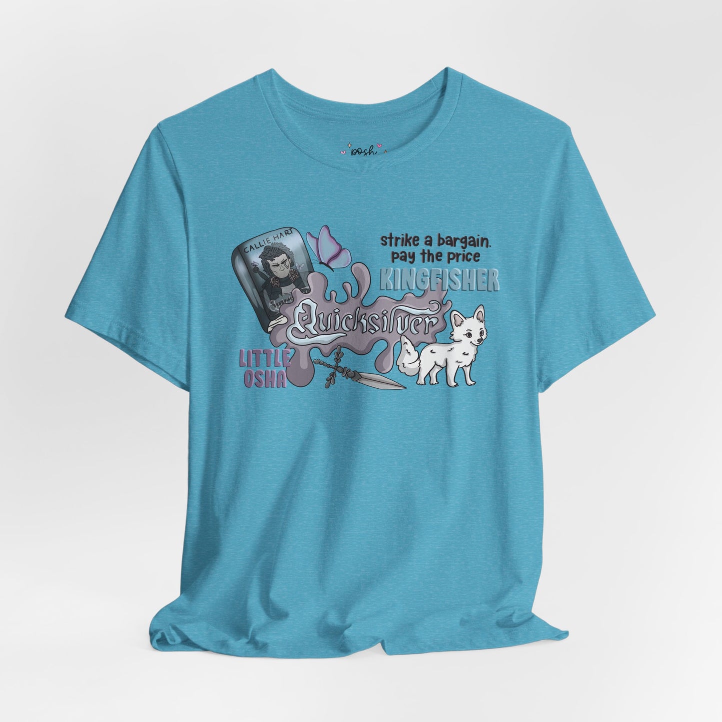 Quicksilver Shirt | Graphic Tee | Bookish Merch |