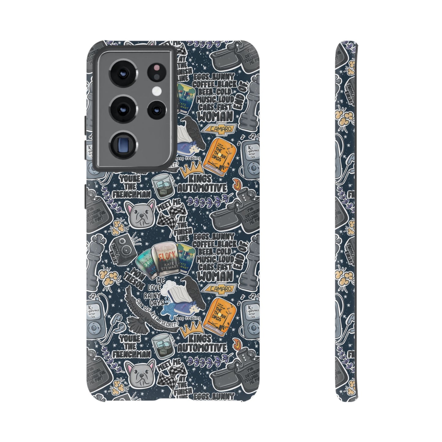Triple Falls Tough Phone Case | Shockproof | Samsung Case | Google Case | Bookish