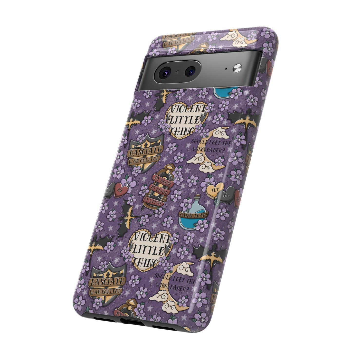 Violent Little Thing Tough Phone Case | Shockproof | Samsung Case | Google Case | Bookish