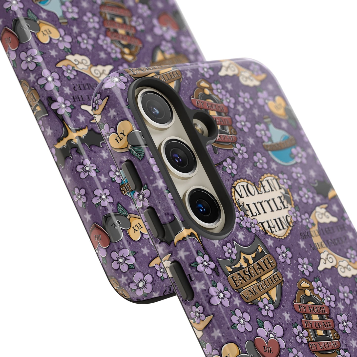 Violent Little Thing Tough Phone Case | Shockproof | Samsung Case | Google Case | Bookish