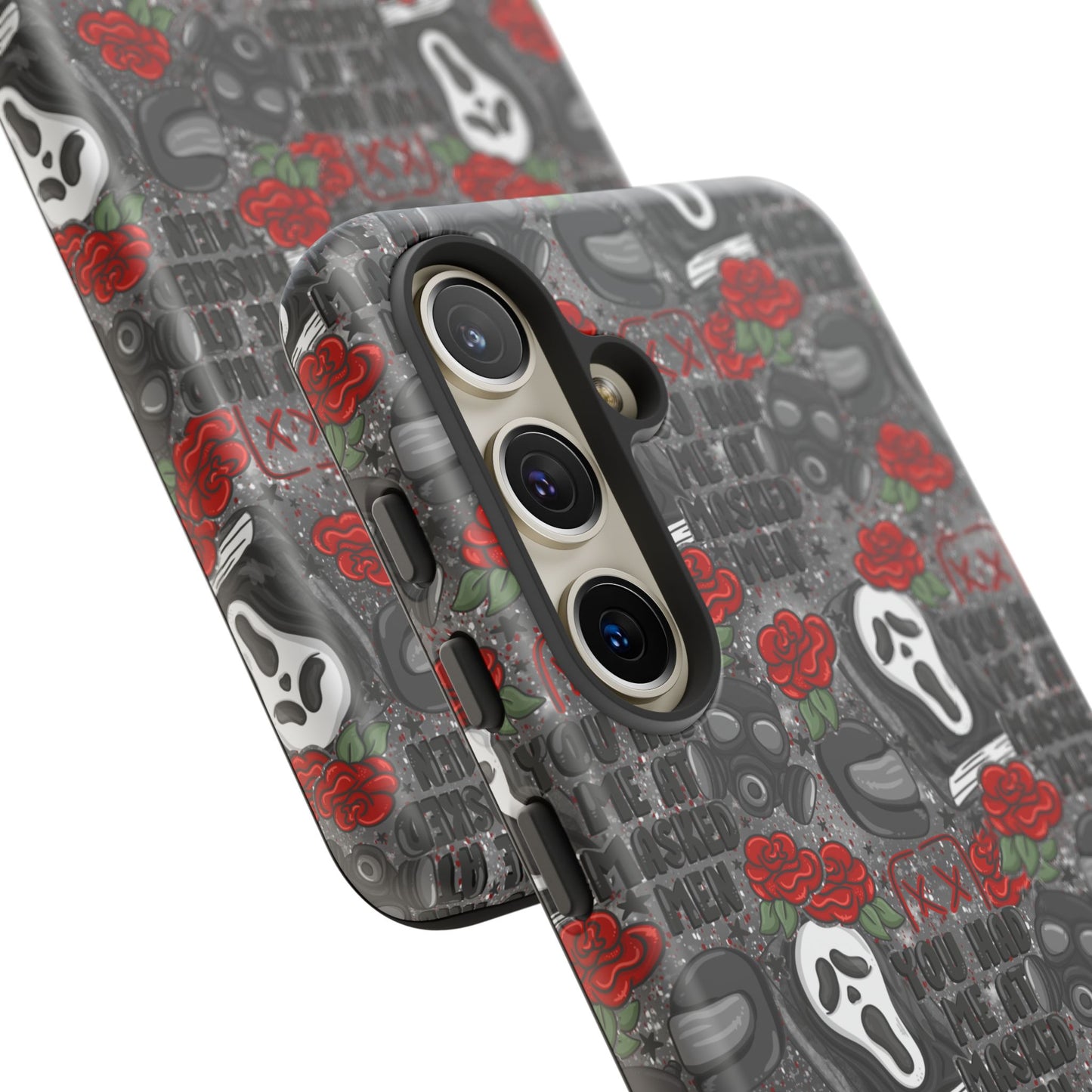 Masked Men Tough Phone Case | Shockproof | Samsung Case | Google Case | Bookish