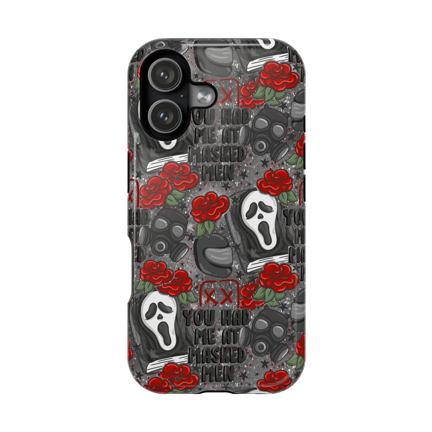 You Had Me At Masked Men MagSafe Tough Phone Case | Shockproof | iPhone Case | Bookish Phone Case |
