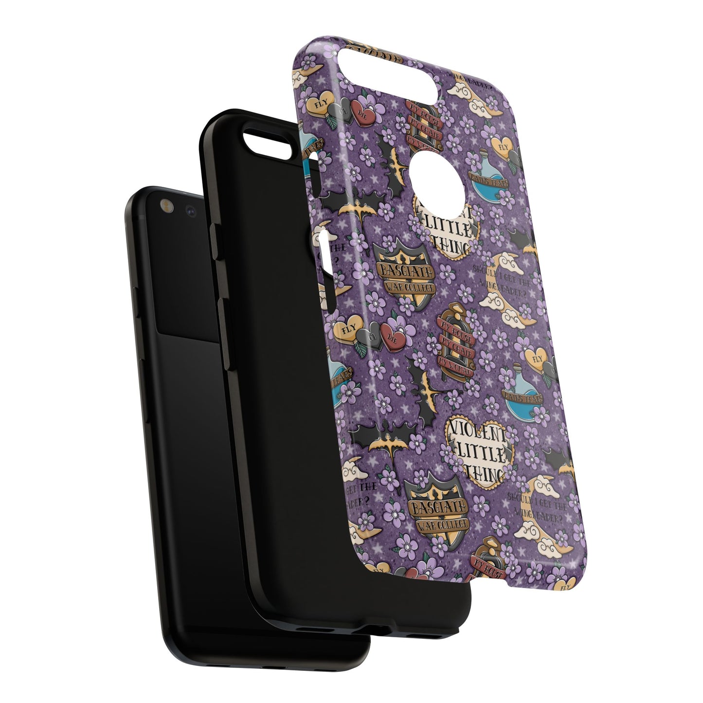 Violent Little Thing Tough Phone Case | Shockproof | Samsung Case | Google Case | Bookish