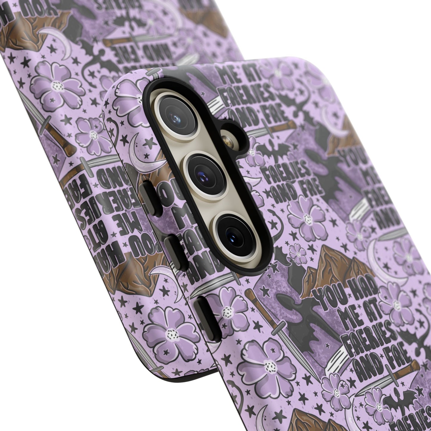 You Had Me At Faeries & Fae Tough Phone Case | Shockproof | Samsung Case | Google Case | Bookish