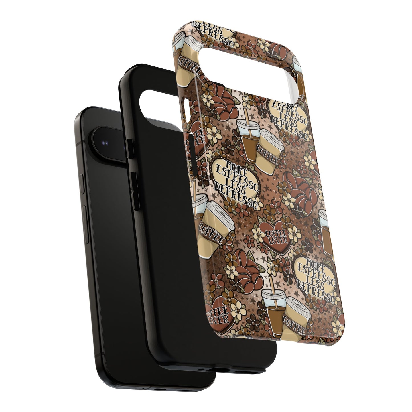 Coffee Lover Tough Phone Case | Shockproof | Samsung Case | Google Case | Iced Coffee