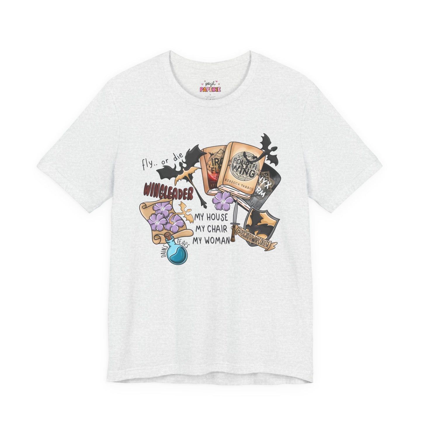 Fourth Wing Shirt | Graphic Tee | Bookish Merch |