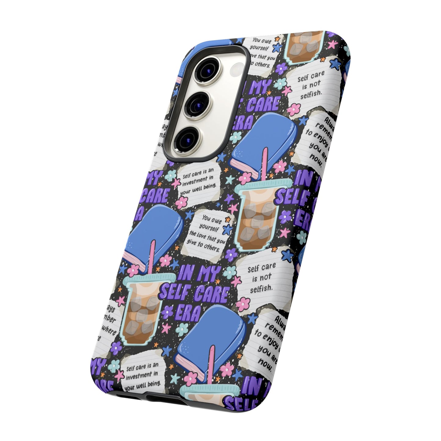Self Care Tough Phone Case | Shockproof | Samsung Case | Google Case | Bookish